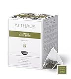 Althaus Tee JASMINE TING YUAN ⋅ Grüner Tee im Pyramidenbeutel ⋅ PYRA PACK ⋅ Grüner Jasmintee...