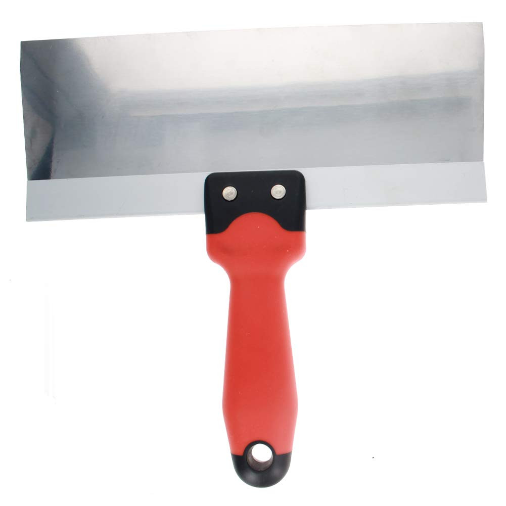Utoolmart Putty Scraper 10" CRV Steel Putty Knives with Plastic Ergonomic Handle for Taping Paint Wall Floor Tile 1pcs