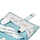 Baby Diaper Handbag with Changing Pad, Travel Baby Bottom Care Bag (Blue)