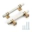 Brushed nickel and gold