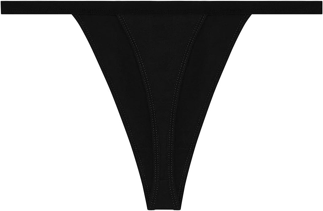 Nabtos Sexy Women's Underwear Cotton Panties String T-Back Thongs Lingerie (Pack of 6) - Image 3
