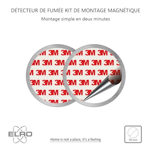 Elro Fm7000 Rookmelder Magneet Montageset, 1 Stück - Image 2