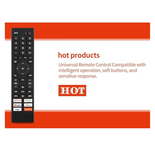 Télécommande ERF3J80H connectivité fluide sur TV 4K - 5