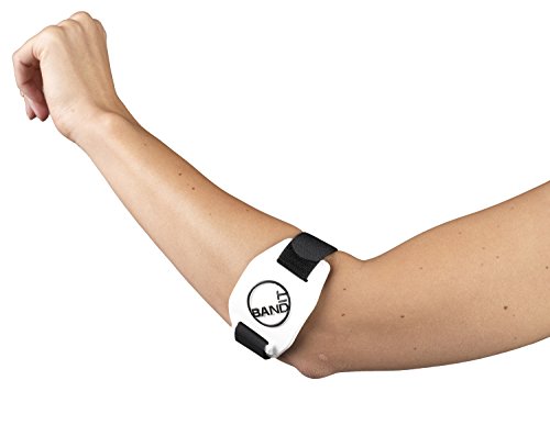 Otc Band-It, Forearm Band, Compression Strap For Tennis Elbow For Elbows, White #TOP2