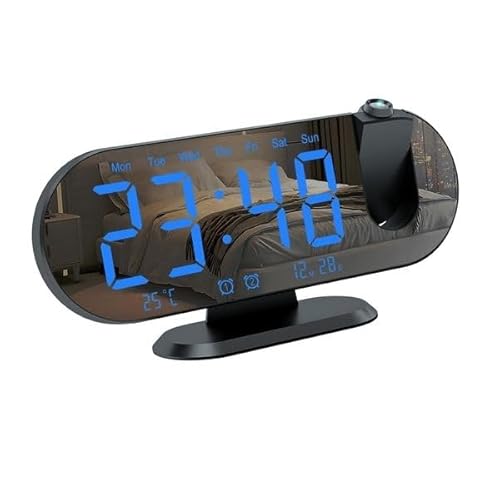 Réveil Projection Caméra Espion WiFi Vision Nuit 64 Go