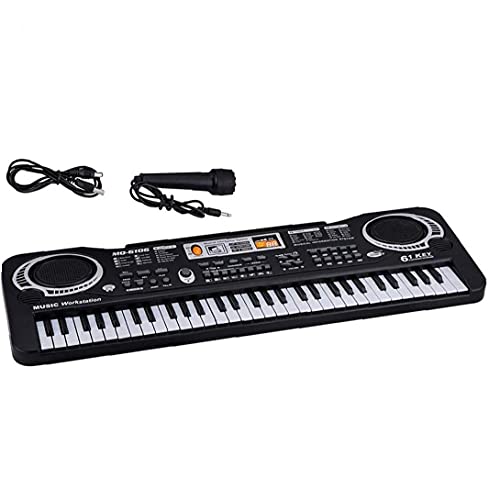 Enfants Piano Clavier électrique, 61 Touches avec Microphone éducation Toy Musique Enfants Jouet éducatif, enseignement… - Les Beatles, Paul McCartney, John Lennon, RIngo Starr, George Harrison Enfants Piano Clavier électrique, 61 Touches avec Microphone éducation Toy Musique Enfants Jouet éducatif, enseignement… – Image 8