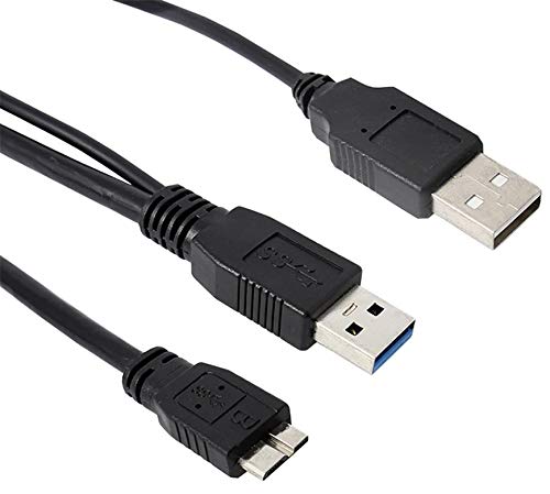 Alfais 4574 Micro Usb 3.0 Hdd Harddisk Bağlantı Veri Ara Y Kablosu (1.5 Metre)