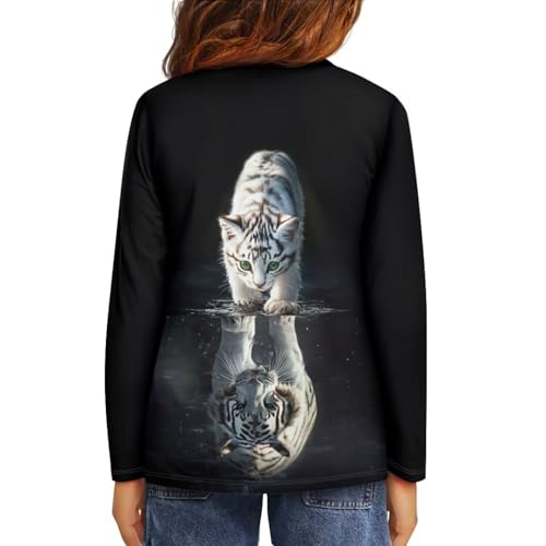 Children‘s Long Sleeve Shirts Casual Crewneck T Shirts Graphic Tee Tops Spring Fall Clothes4