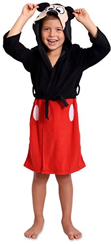 Mickey Mouse Toddler Boy Hooded Robe (4T)