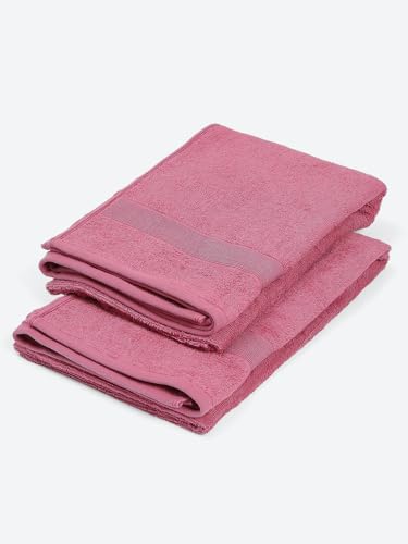 Image of MOCA by Monte Carlo Cotton 380 GSM Bath Towel (140 x 70 CM) - Peach