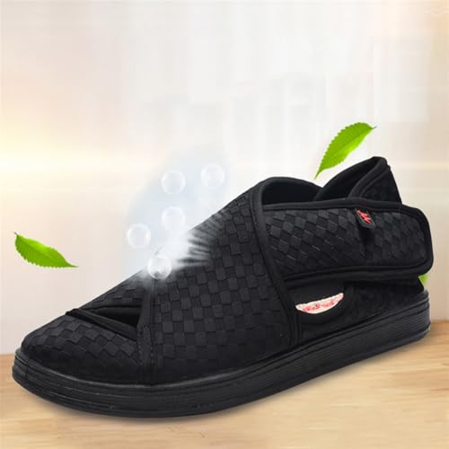 Edema Shoes for Swollen Feet Unisex, Adjustable Diabetic Slippers for Neuropathy3