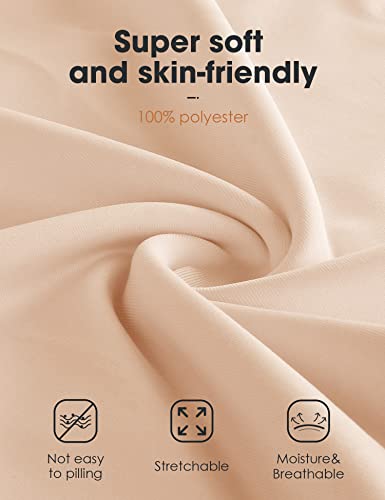 MANCYFIT Half Slips for Women Long Slip Under Dress Invisible Straps Underskirt for Dresses2