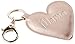 Itzy Ritzy Heart-Shaped Diaper Bag Charm, Purse Keychain & Luggage Tag – Elegant Accent with Lobster Clasp for Easy Attachment & Personalization – Versatile Accessory – 6