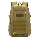 Shurhome Wanderrucksack mit großem Fassungsvermögen, wasserabweisendes Polyester, Trekking Multipocket für Outdoor Radfahren, Camping, Nylon Sport