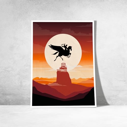 Poster Hercule et Pégase Disney, une affiche 30x40 cm idéale à offrir aux fans