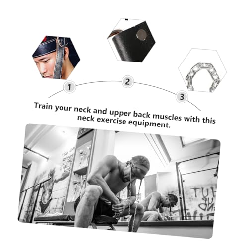 Arnés para entrenamiento de cuello PRETYZOOM de cuero resistente 6