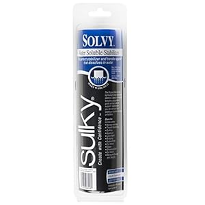 Sulky Solvy Water Soluble Stabilizer Roll, 7.875-Inch by 9-Yard (486-08)
