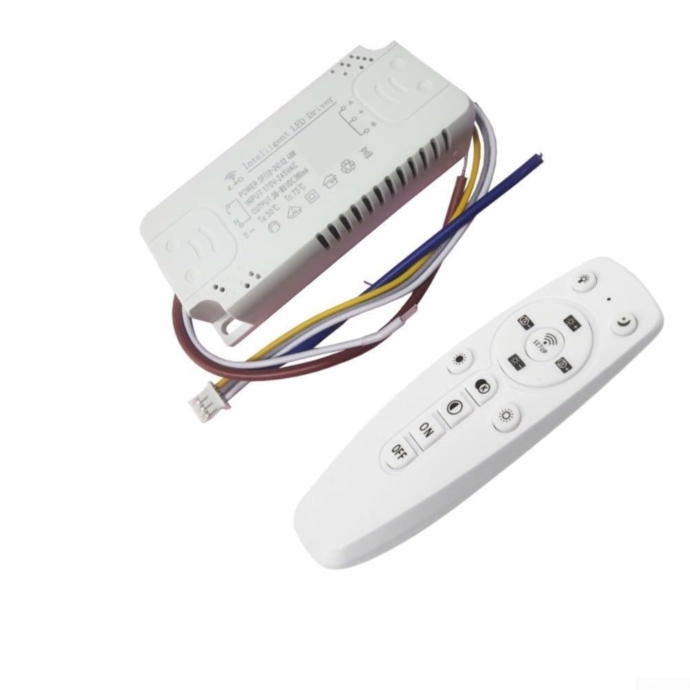 2.4G Smart LED Power Driver for Remote Dimming of 24W to 80W LED Tape with Multi Range Output Voltage (((60-80) X2 160W)