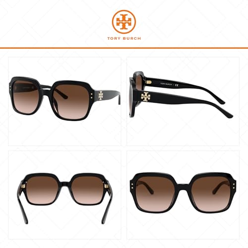 Tory Burch TY7143U Extra Large Square Sunglasses for Women +BUNDLE with ACCESSORY EYEWEAR KIT3