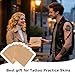 30 Pack Fake Skin for Tattoo Practice, 7.5
