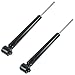 TRQ Rear Shock Absorber Set Compatible with 1999-2004 Audi A6 1998-2005 Volkswagen Passat