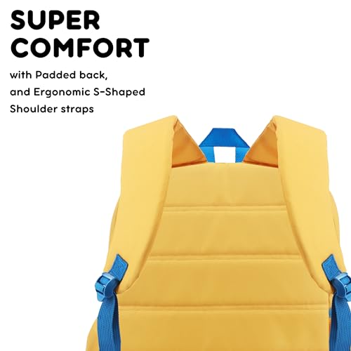 Image of J World Oz Middle School Backpack for Kids. Cute Laptop Bookbag for Girls Boys, Kumquat