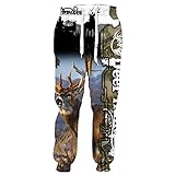 Animal Hunting Herren Damen Freizeithose 3D-Druck Mode Herbst Harajuku Streetwear Sweatpants, Hose 5, XXXXXL