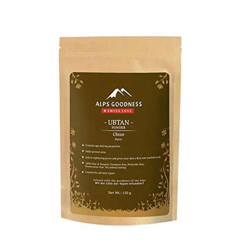Alps Goodness Ubtan Powder (150 g) - Face Pack Powder for Acne, Dull Skin & Dark Spots, Makes Skin Soft & Supple - 100% Pure & Natural