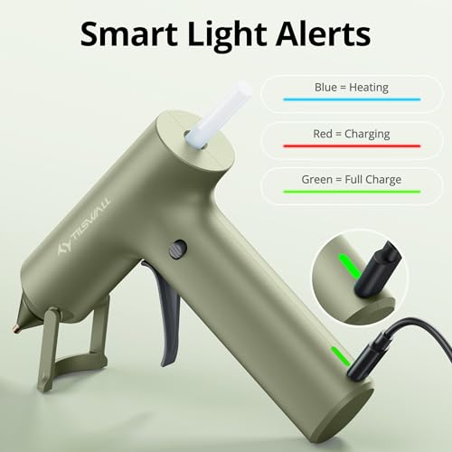 Tilswall 2Ah Cordless Glue Gun