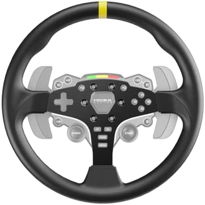 MOZA Racing 12-inch Round Wheel Mod for ESX & ES Steering Wheel