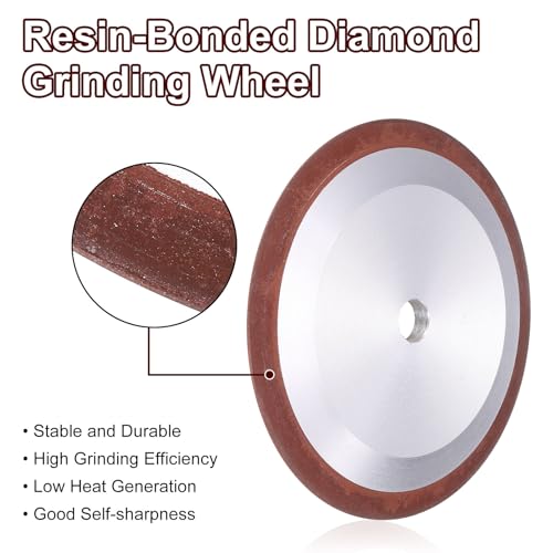 Disco abrasivo de diamante grano 150 que remueve metal duro sin deformar la sierra de corte 3