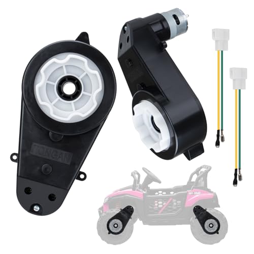 2Pcs 12V RS550 High-Speed Gearbox Motor for Jeep