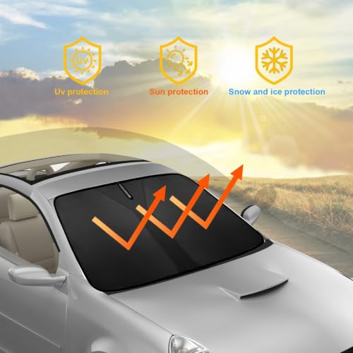 Parasol para VW Caddy Maxi 2020- doble capa contra el calor extremo 4