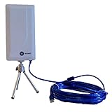 ✅ Incluye cable USB 10 metros de longitud para poder dejar situada en exterior en el lugar mejor señal recibas o con visión a la zona donde quieres conectarte.