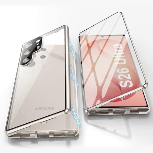 Coque magnétique 360 Samsung S26 Ultra protection intégrale en verre ultra-fine