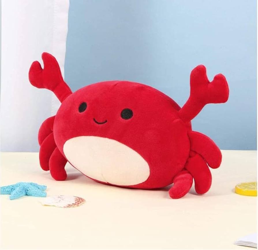 Amazon.co.jp: 20cmカニぬいぐるみ かわいいぬいぐるみ海の動物