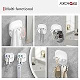 FIXCHORD Electric Toothbrush Head Holder, 2 Pieces, Bathroom Toothbrush Holder for Electric Toothbrushes with Strong 3M Sticker, Toothbrush Holder for Bathroom, White - Image 7