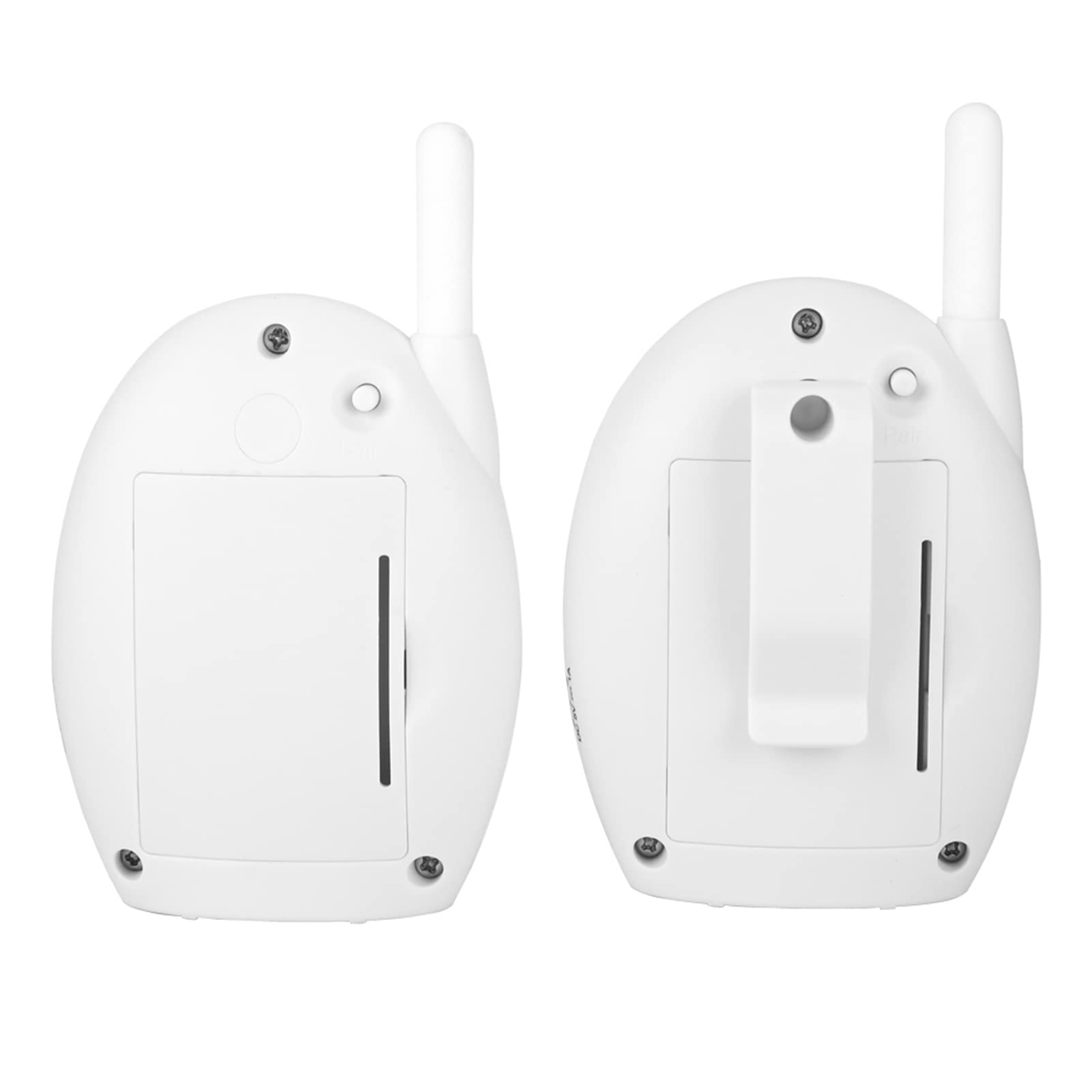 FILFEEL Babyphone Moniteur Audio Numérique pour Bébé Interphone sans Fil 2,4 GHz avec Fonction Vocale Bidirectionnelle, Longue Portée Jusqu'à 250 M (sans Batterie)(US)