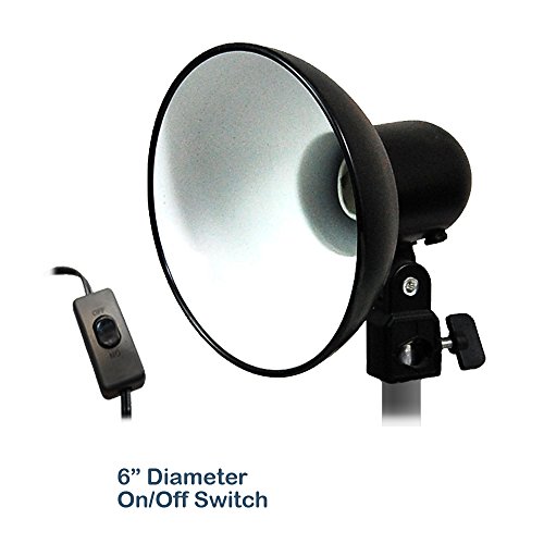 Limostudio 2 X 18W Led Table Top Lighting Stand Kit With 12" Acrylic Black & White Reflective Photo Background, Photo Studio, Agg1847 #TOP4