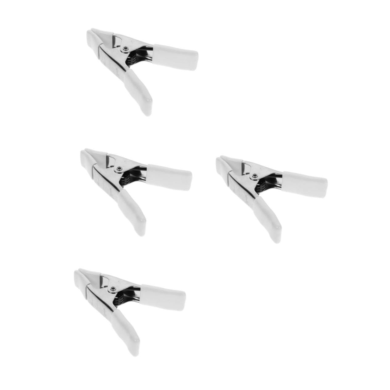 VILLCASE 4sets 4pcs Heavy Duty Spring Clips for Backdrop Durable Photography Clamp Holders Ergonomic Design Secure Grip for Background Cloth Lightweight Versatile Use 4pcs*4