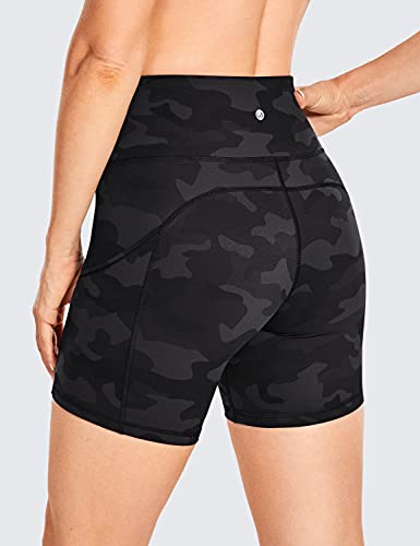 CRZ YOGA Shorts de corrida femininos com sensação de leveza 6 