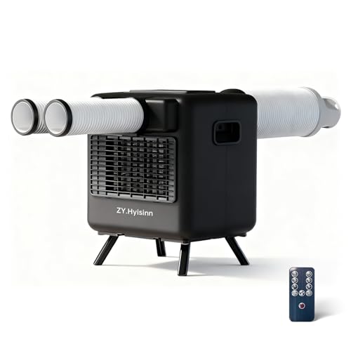 Portable Air Conditioner, 3300BTU Compact Air Cooler,Tent Air Conditioner for Van Life, Camping Tent, Outdoor, Office