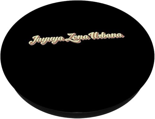 Miniatura 2 de Jayuya Zona Urbana TShirt Retro Art Baseball Font Vintage PopSockets Swappable PopGrip