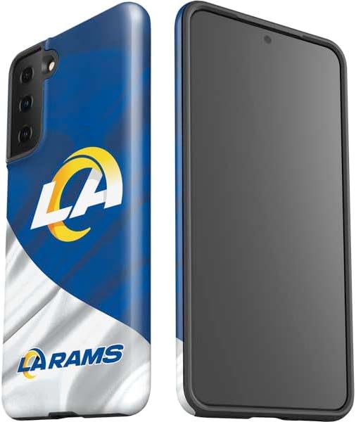 Skinit Pro Phone Case Compatible with Galaxy S21 Plus 5G - Officially Licensed NFL Los Angeles Rams Design
