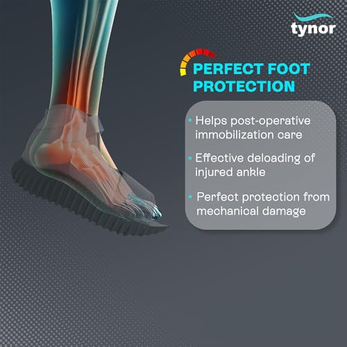 Image of Tynor Cast Shoe Rocker Sole, Grey, Small, 1 Unit