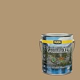 Rodda Paint CASCADIA XL Exterior Satin Paint & Primer in One, 1-Gallon, Log Cabin