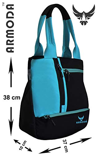 ARMODA Multipurpose Waterproof Shoulder Bag For Women & Girls - College, Work, Everyday Use With Multiple Pockets - View #2