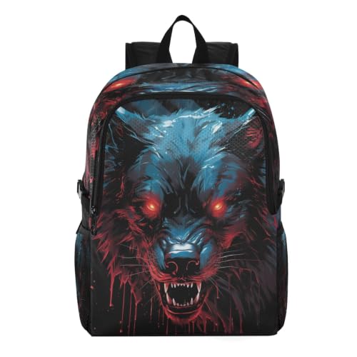 Sac à dos de randonnée pliable Loup Noir étanche et ultra léger