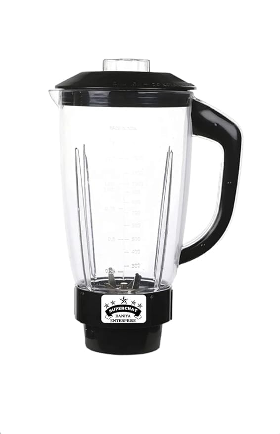Superchat Milkshake Mixer and Juicer Jar, 1500 ml Capacity, ABS Plastic Transparent (B0DC416F3G) Amazon Price History, Amazon Price Tracker