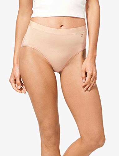 Image of Tommy John Women's Second Skin High Rise Briefs - Soft, Stretchy, Breathable, Full Coverage High-Waisted Underwear